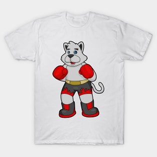 Dog as Boxer with Boxing gloves T-Shirt